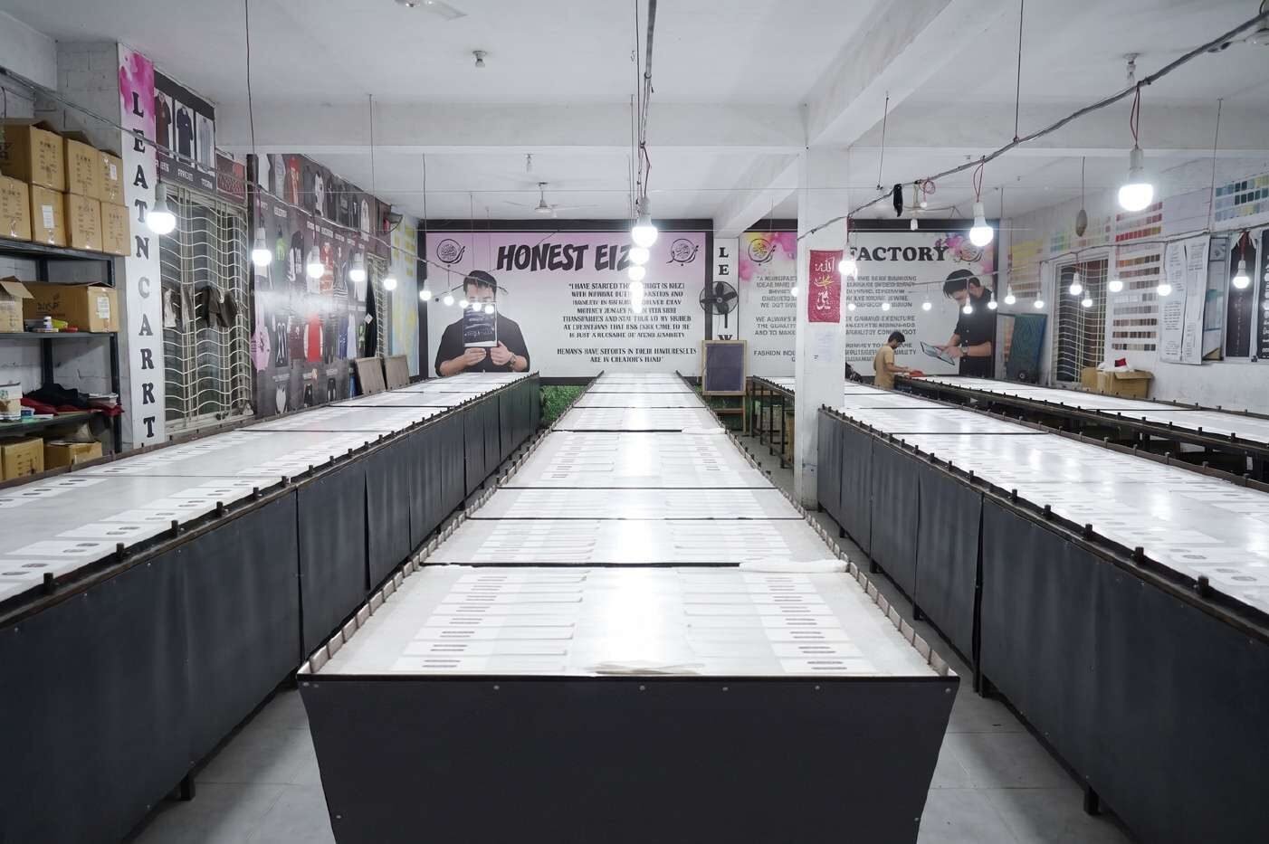 EIZ cutting department