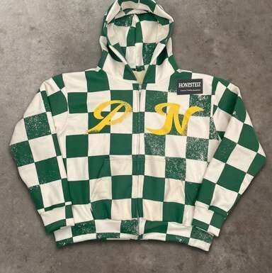 Checkered hoodie