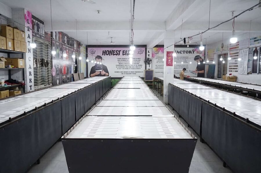 EIZ cutting department