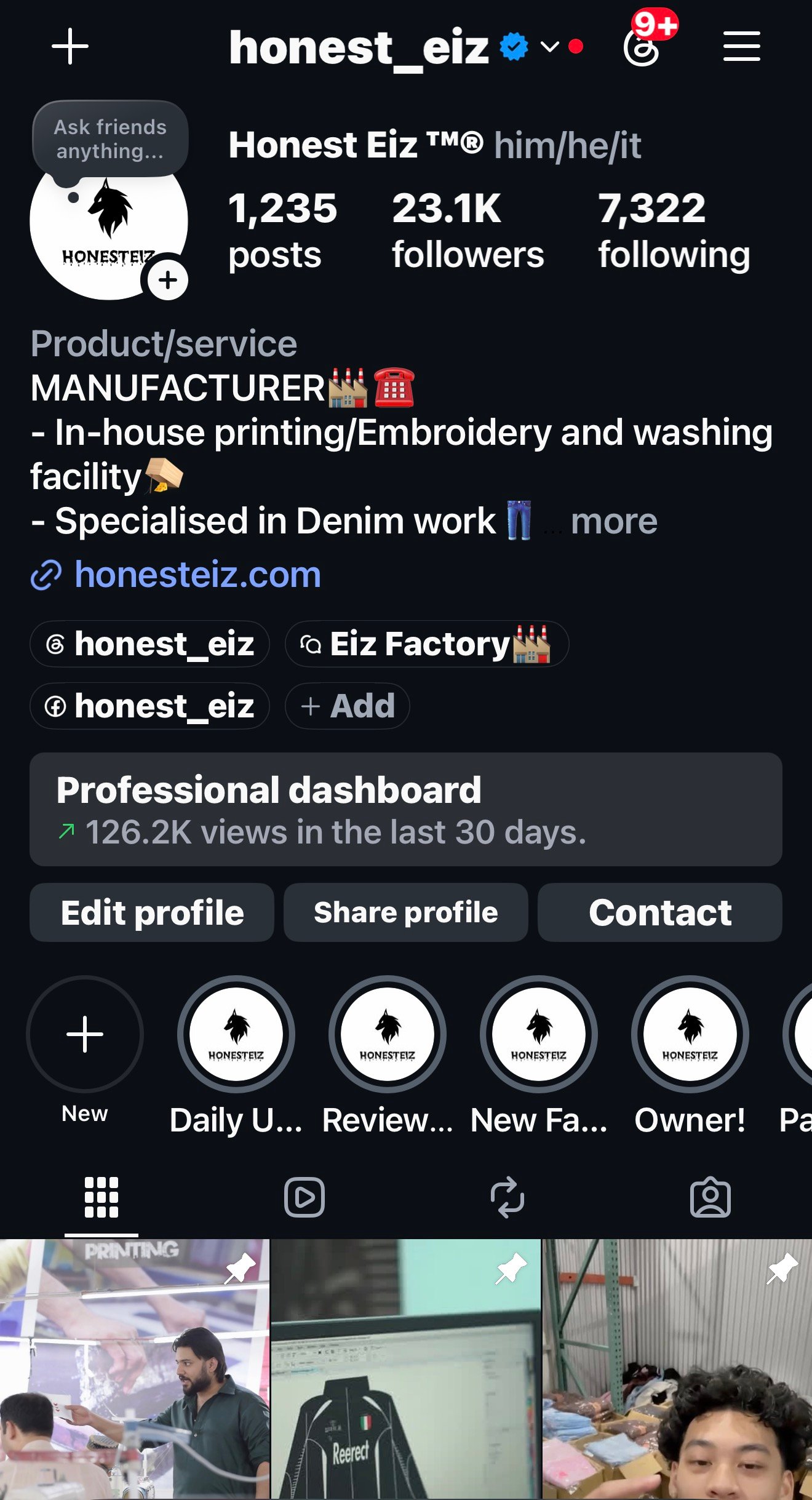 Honest EIZ on Foursource